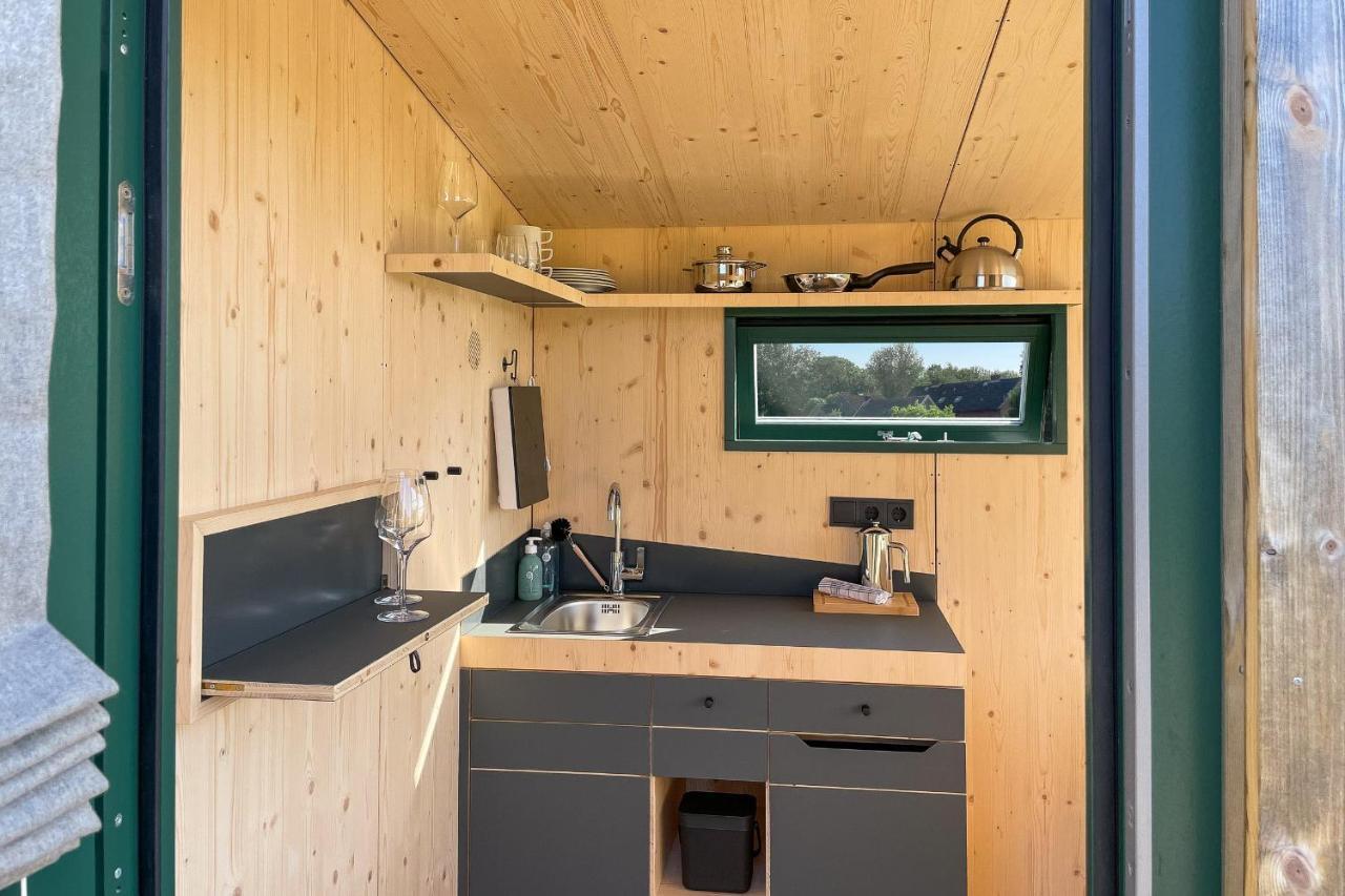 Sleep Space 4 - Green Tiny Spot Cuxhaven Altenbruch Екстериор снимка